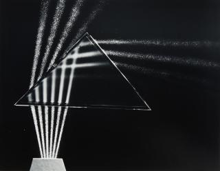 Berenice Abbott - Multiple Exposures of a Swinging Ball; and Beams of Light through Glass 2