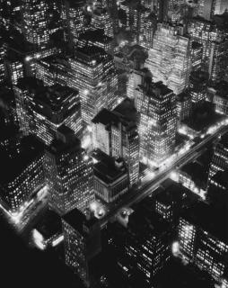 Berenice Abbott - New York at Night, 1932