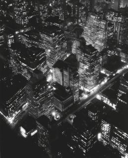 Berenice Abbott - New York at Night, 1932
