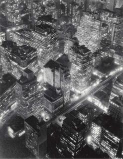 Berenice Abbott - New York at Night, 1932