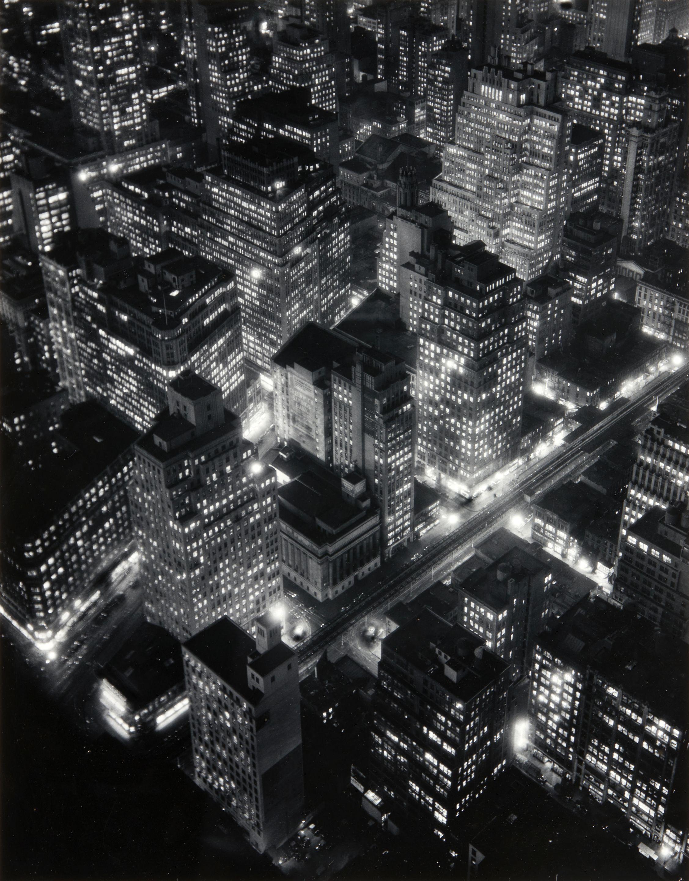 Berenice Abbott - New York at Night