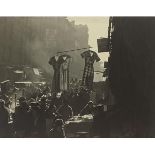 Berenice Abbott - New York City Street Scene