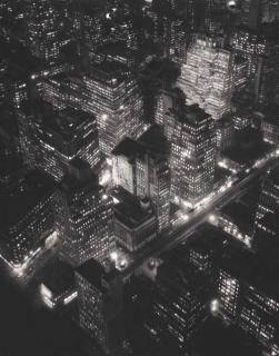 Berenice Abbott - Nightview, New York, 1932