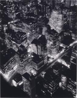Berenice Abbott - Nightview, New York at Night, Empire State Building, 1932