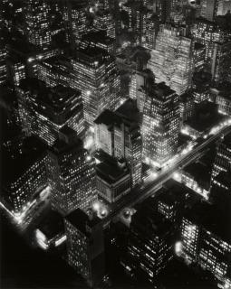 Berenice Abbott - Nightview, New York at Night, Empire State Building, 1932