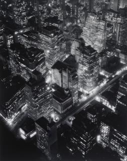 Berenice Abbott - Nightview, New York at Night, Empire State Building, 1932