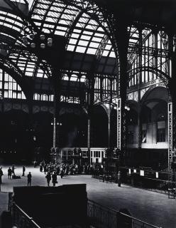 Berenice Abbott - Pennsylvania Station Interior, July 14, 1936