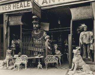 Berenice Abbott - Sumner Healy Antique Shop, 942 3rd Ave., Manhattan, New York, c. 1936