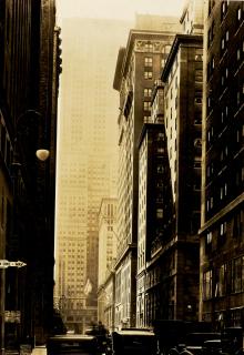 Berenice Abbott - Vanderbilt Avenue, New York City