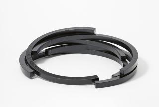 Bernar Venet - 224,5° Arc x 5