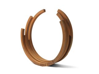 Bernar Venet - 228.5˚ Arc x 5
