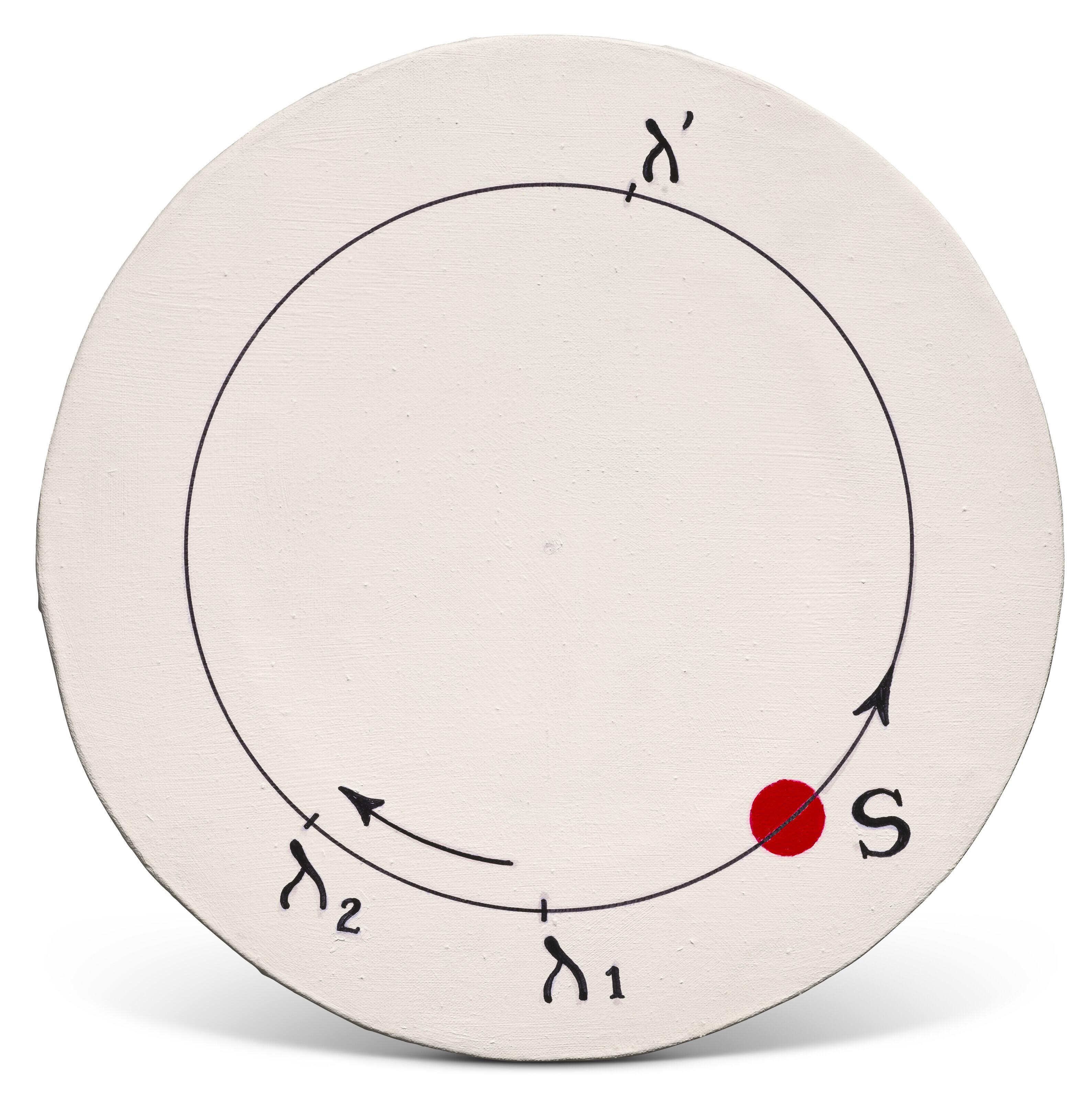 Bernar Venet - Dessin Physique. Fig 2.