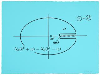 Bernar Venet - Formulae (Blue)