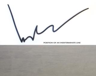 Bernar Venet - Indeterminate Line