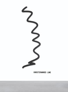 Bernar Venet - Indeterminate Line