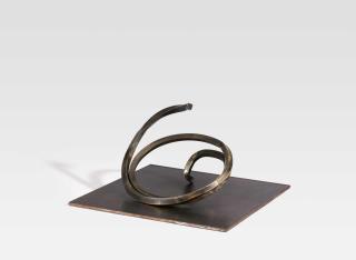 Bernar Venet - Ligne Indéterminée 3389.