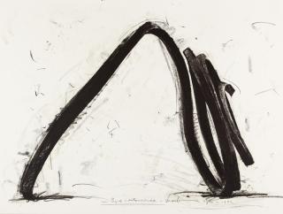 Bernar Venet - „Ligne indeterminée“