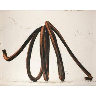 Bernar Venet - Ligne Indéterminée