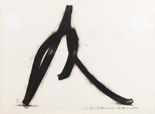 Bernar Venet - Ligne Indéterminée