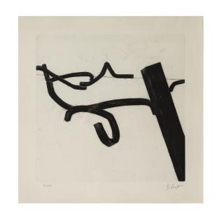 Bernar Venet - Lignes indéterminées 2, circa 1990