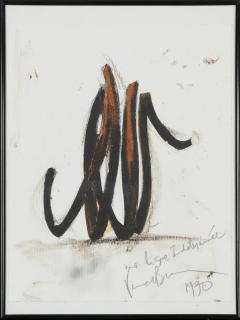 Bernar Venet - Ma ligne indéterminée