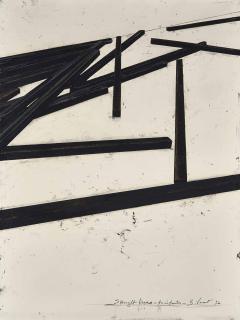 Bernar Venet - Straight lines - Accidents