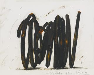 Bernar Venet - Three Indeterminate Lines