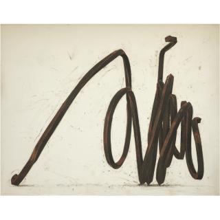 Bernar Venet - Two Undetermined Lines