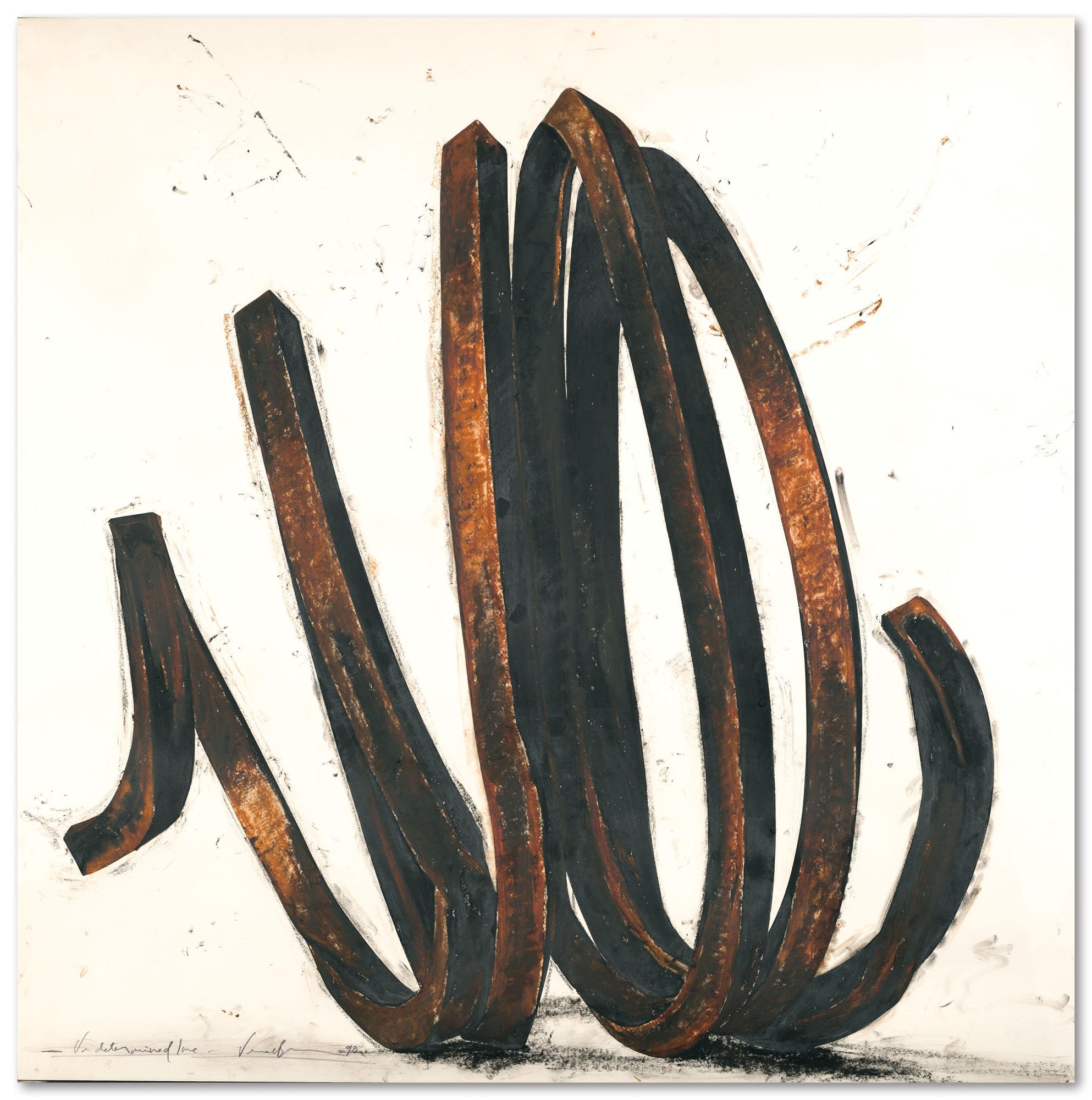 Bernar Venet - Undetermined Line