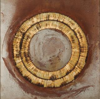 Bernard Aubertin - Dessin de Feu Circulaire.