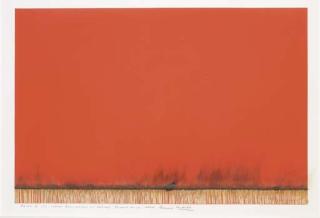 Bernard Aubertin - Dessin de Feu, Collage D\'Allumettes Et Brulage