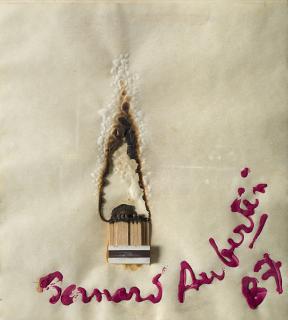 Bernard Aubertin - Disegno di fuoco