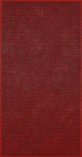Bernard Aubertin - Monochrome-Grillage Rouge 87