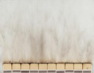 Bernard Aubertin - Ohne Titel (dessin du feu)