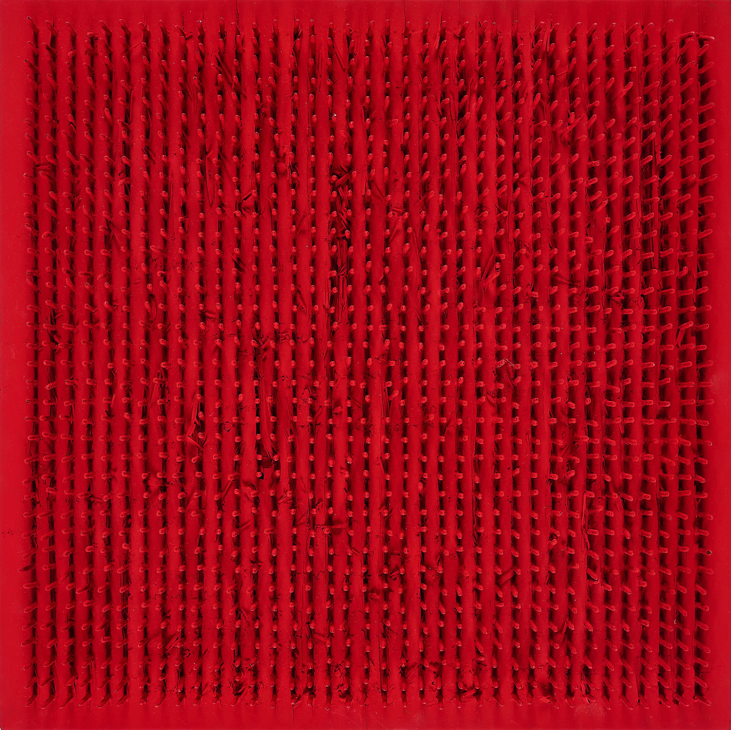 Bernard Aubertin - Tableau Clous.