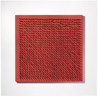 Bernard Aubertin - Tableau Clous