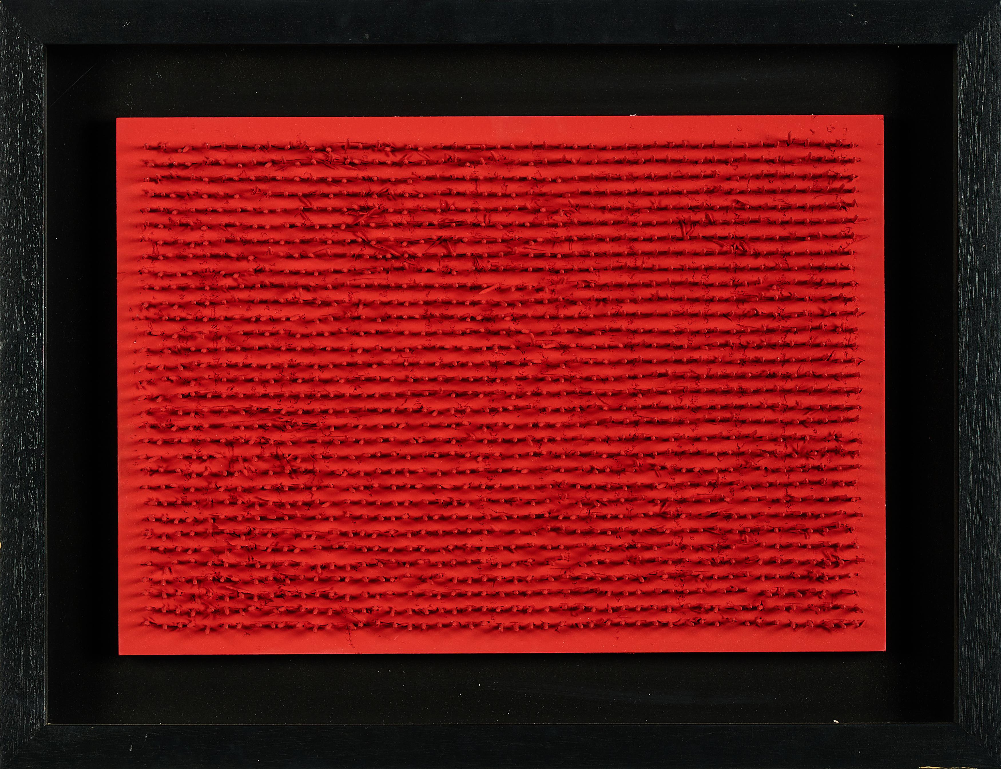 Bernard Aubertin - Tableau Clous.