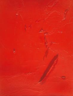 Bernard Aubertin - Toile-Rouge-Flamme.
