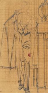 Bernard Boutet De Monvel - Étude pour le portrait de S. A. le Maharadjah d\'Indore en habit du soir; Études de mains pour le portrait de S. A. le Maharadjah d’Indore en costume traditionnel