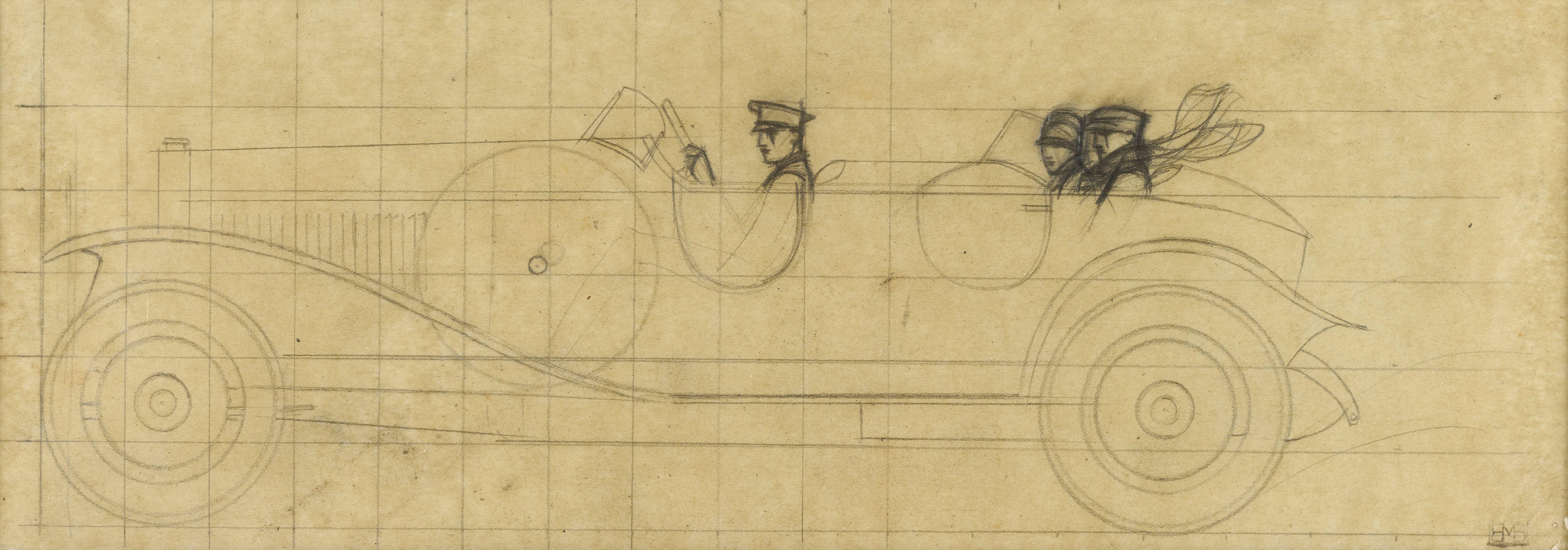 Bernard Boutet de Monvel - L\'automobile