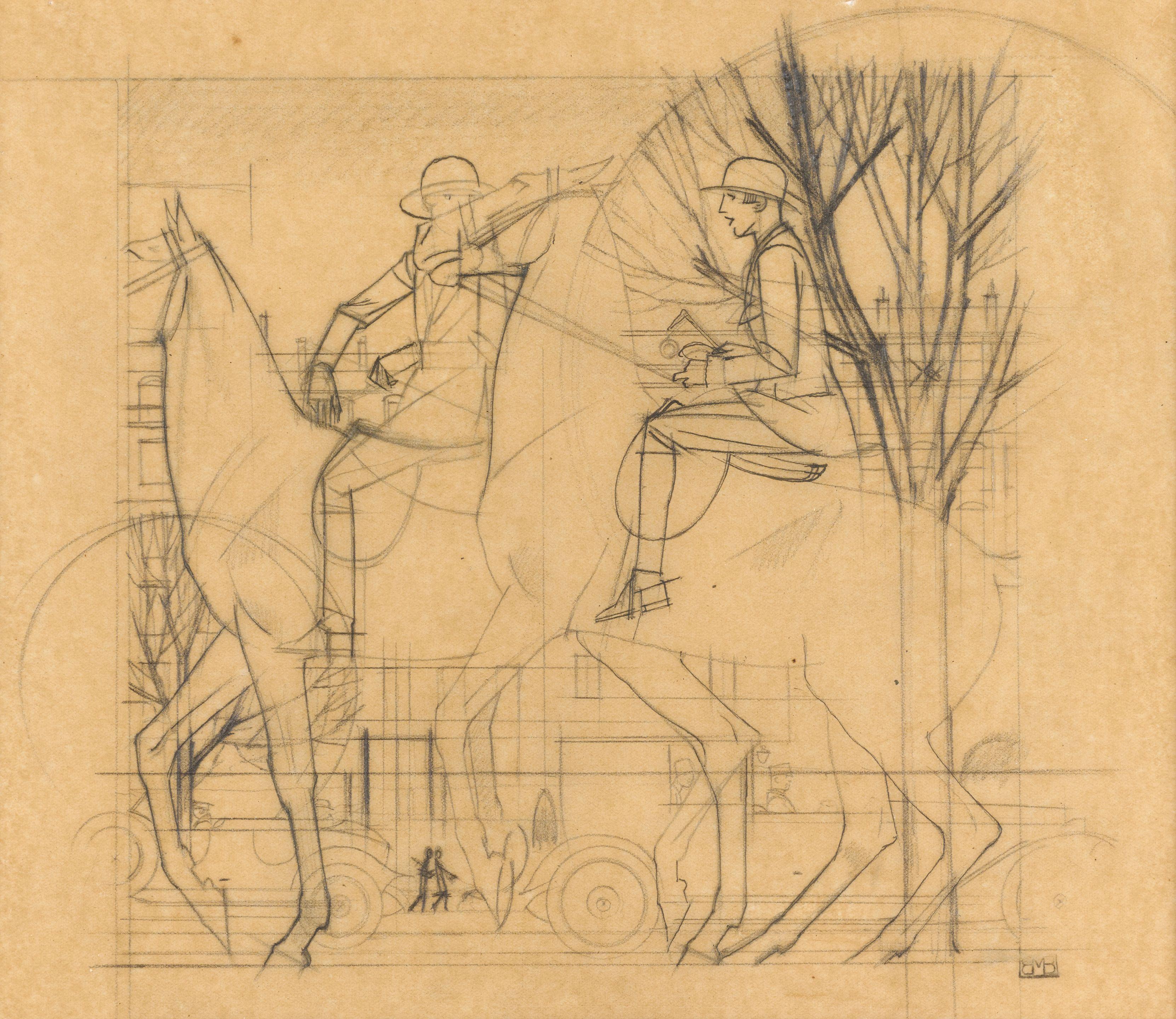 Bernard Boutet de Monvel - Les deux cavalières