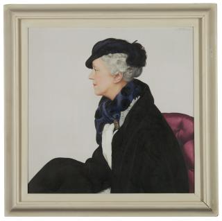 Bernard Boutet De Monvel - Portrait de Lady Mendl (1865-1950), née Ella de Wolfe, dite \