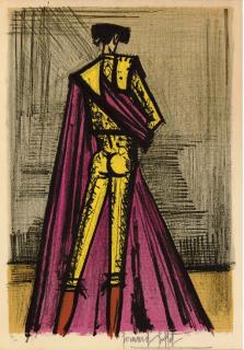 Bernard Buffet - Album Toreros: Two Plates (Sorlier 95 and 100)