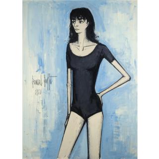 Bernard Buffet - Annabel En Maillot Noir