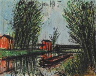 Bernard Buffet - Bords de l\'Yonne