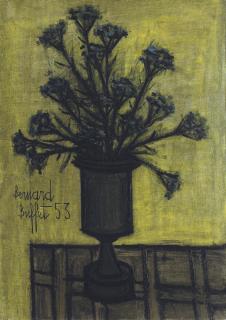 Bernard Buffet - Bouquet de fleurs