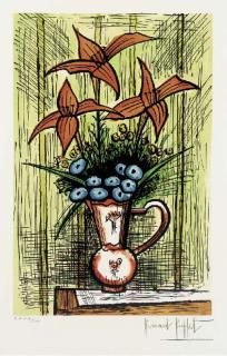 Bernard Buffet - Bouquet de Fleurs