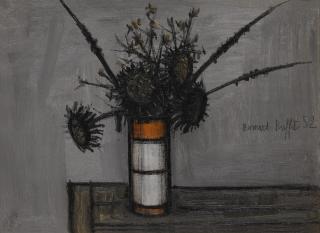 Bernard Buffet - Bouquet De Tournesols