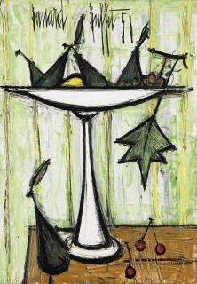 Bernard Buffet - Compotier aux fruits