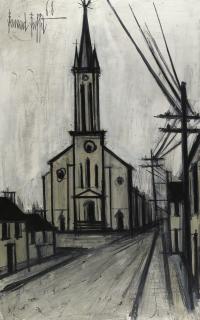 Bernard Buffet - Église D\'Ansauville